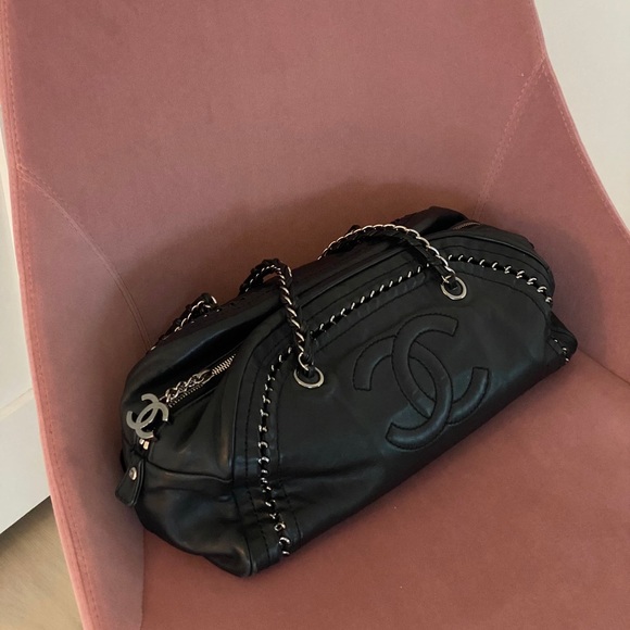CHANEL BOWLER BAG (AUTHENTIC) - Picture 7 of 11